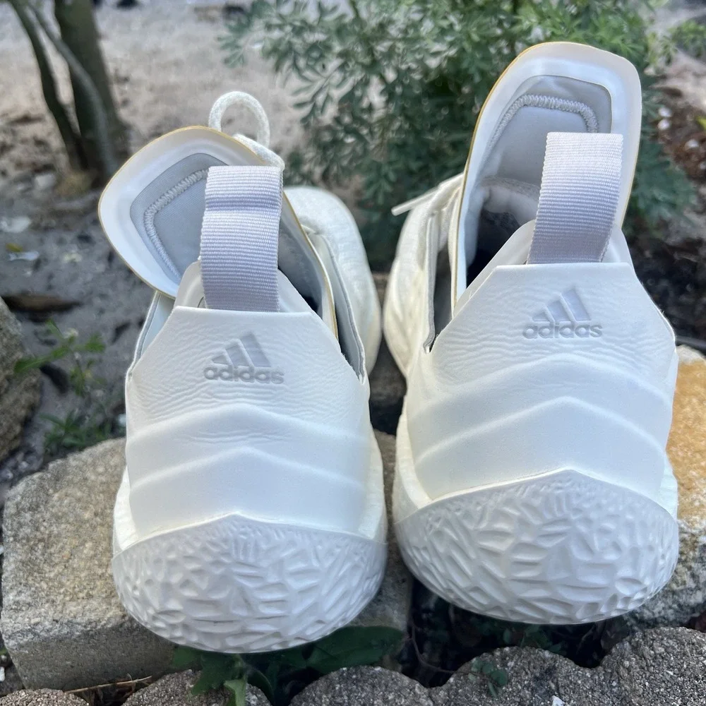 ADIDAS James Harden Vol 2 White Basketball Shoes AP9871 Men's Size 11.5